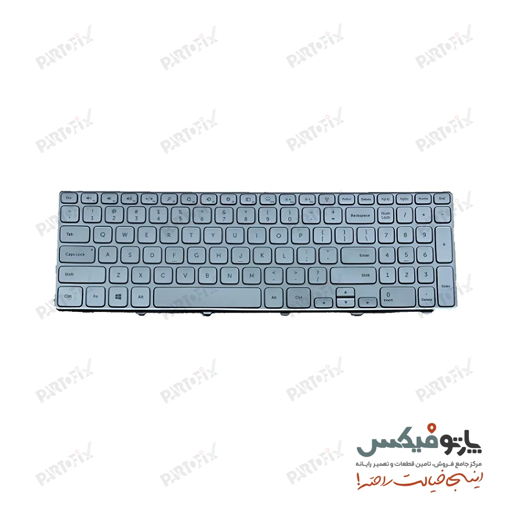 کیبورد لپ تاپ دل Inspiron 15-7000 اینتر کوچک
